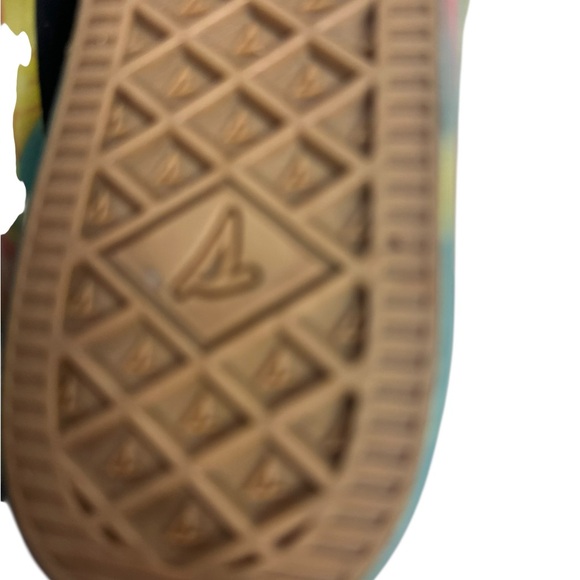 Sperry denim canvas  with colorful Platform  size 8.5 - Picture 10 of 12